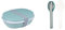Mepal - Lunchbox Ellipse Duo to go Set - Meal Prep Box für Erwachsene & Salatbox zum Mitnehmen - Brotdose für ein gesundes Mittagessen - Ideal für Sandwiches & Salate - 825 ml + 600 ml - Nordic Green