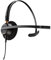 Poly EncorePro 510D - EncorePro 500 Series - Headset - On-Ear - kabelgebunden - Quick Disconnect - Schwarz - TAA-konform - Zertifiziert für Skype für Unternehmen