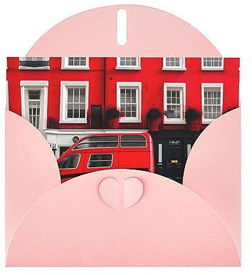 London Street Geburtstagskarten Umschläge, Perlpapier, perfekte Grußkarten