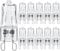 Vanke G9 Halogen Light Bulb 40W, Dimmable Capsule Bulbs Warm White 2800K, Energy Saver No Flicker Bulb, 800 Lumen, 10-Pack