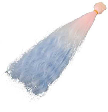 Perücke für Puppen mit Kugelgelenk, Haarreihe für Puppen mit Kugelgelenk, 30 Cm Hoch, Universell für Neugestaltung (#9-2)