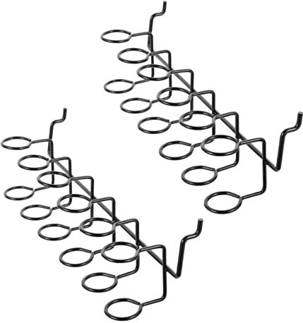 Yardenfun 2stücke Stecktafel Schraubendreherhalter Aus Eisen Werkzeughaken Für Pegboard Schraubendreher Organizer Zum Aufhängen Installieren Für Werkzeugaufbewahrung