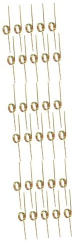 Garneck 30 Pcs Trash Can Spring Garbage Bin Spring Garage Coil Spring Woodworking Spring Garbage Coil Spring Compression Springs for Repairs Spring Assortment Kit Color Zinc Plating