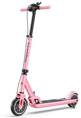 FanttikRide T9 Patinete Eléctrico para Niños de 1,3 a 1,7 m, Velocidades de 11/16/19 km/h, Indicador LED de Batería, Altura Ajustable, Scooter Eléctrico Infantil, hasta 40 Minutos, ABE manquant