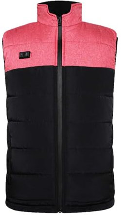 HELLORSOON Veste Chauffante Femme avec Batterie Incluse,Manteau Chaud Homme Gilet Chauffant Homme avec Batterie Doudoune Chauffante Femme Blouson Chauffant Homme Vetement Chauffant