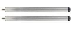 Fox Matrix Silver Leg Extensions 25mm / 150mm - 2 Sitzkiepenbeine, Standbeine für Sitzbox, Standbeine