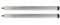Fox Matrix Silver Leg Extensions 25mm / 150mm - 2 Sitzkiepenbeine, Standbeine für Sitzbox, Standbeine