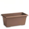 Sicignano | Fioriera Mediterraneo 100x45x40h cm Capienza 110lt Tortora, Plastica, Funzionale e Resistente agli Agenti Atmosferici, Arredo Esterno Giardino, Made in Italy (1)
