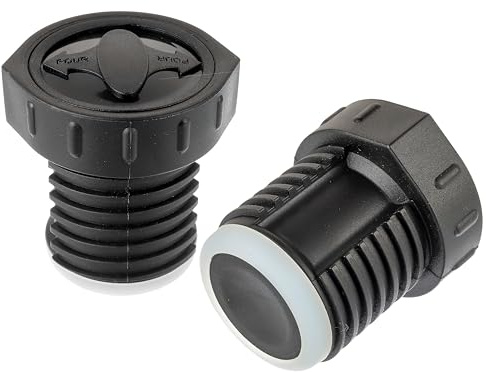 2 PCS Vacuum Insulated Beverage Stopper Pico de Mate Replacement Part For THERMOSS Stainless Classic Vacuum Insulated Wide Mouth Bottle Parts Shop Replacement Thermo s Stopper (40 Ounce Black)