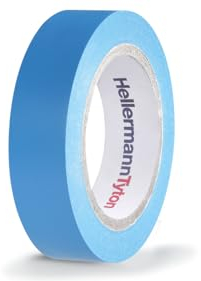 HellermannTyton Tyton HTAPE-FLEX15-15x10 Innen und Außen 10m PVC blau Klebeband