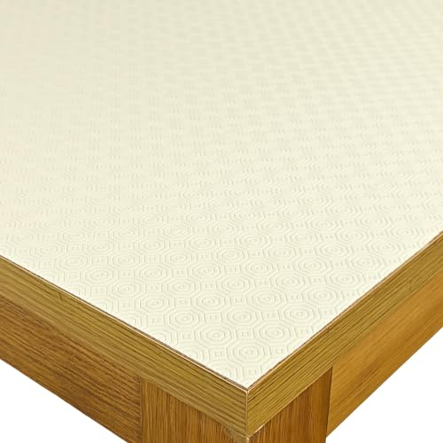 Karina Home 230cm x 110cm Heat Resistant Cream Table Protector