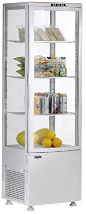 Saro 330-1035 Umluftkühlvitrine, SVEN, Weiß