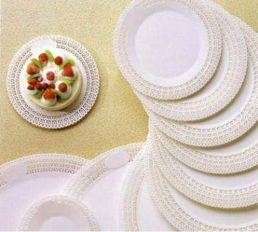 Vassoio trinati tondo 27cm conf.10 pezzi 5704 gp vassoio per torta