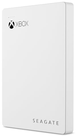 Seagate Game Drive for Xbox Game Pass Special Edition 2TB - White (STEA2000417), Portable