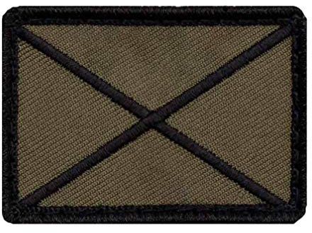 Café Viereck ® Bundeswehr Infanterie Taktik Zeichen Gestickt mit Klett - 5 cm x 3,5 cm