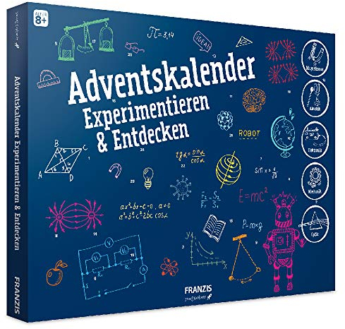 FRANZIS young Explorer Adventskalender Experimentieren & Entdecken 2018