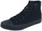 Black Premium by EMP Unisex Schwarze Sneaker mit Reißverschluss EU41