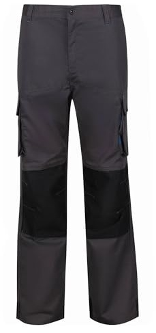 Regatta TRJ366R327NV Heroic Worker Trouser, Size 32 Regular, Iron
