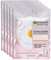 Garnier SkinActive, Maschera in tessuto super-idratante e lenitiva Hydra Bomb, Per pelli secche e sensibili, Camomilla, Confezione da 5