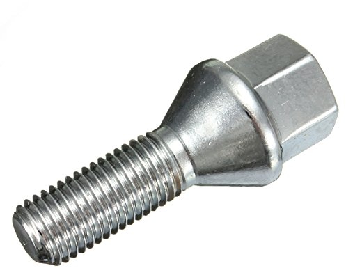 Viviance Ecrou de Roue Goujon Goujon Alliage M12x1.5mm Série 3 pour BMW E21 E30 E36 E46 E90 E92
