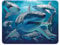 3D LiveLife Magnet - Great White Sharks from Deluxebase. Lenticular 3D Ocean Fridge Magnet. Magnetic decor for kids and adults with artwork licensed from renowned artist, David Penfound