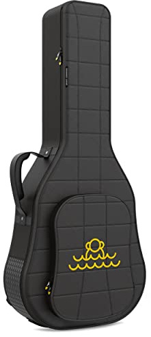 Monkey Loop Rocking Classic - Borsa per Chitarra con Imbottitura da 26mm - Borsa Semirigida per Chitarra Classica - Tasca Esterna per Accessori - Cinghie Regolabili - Resistente all´Acqua