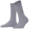 Burlington Damen Socken Lady W So Baumwolle einfarbig 1 Paar, Grau Arctic Melange 3221, 36-41