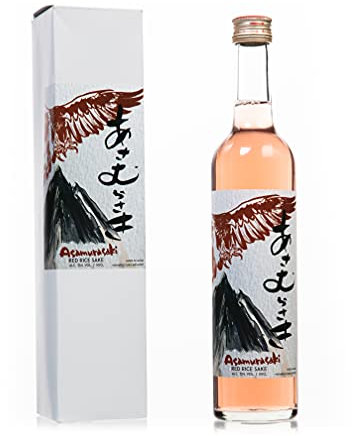 Saké japonais au riz rouge - Asamurasaki