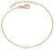 Materia Charms Armband Silber 925 - Ankerkette Rosegold Damen SA-123-Rose