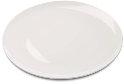 Goebel Kaiser Porzellan Frühstücksteller weiß D. 22,5cm Porzellan