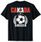 Kanada Fußball-Fans Trikot – stolze kanadische Fußballliebhaber T-Shirt