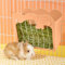 Heuraufe Kaninchen, Heu Futterspender für Käfig, Futterstation für Hasen Meerschweinchen Chinchilla