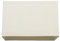 Contemporary Large Rectangular Cream Linen Fabric Lamp Shade for Table and Floor Lamp Bases | 40cm Width | Inner Luxurious Cotton Lining by Happy Homewares