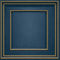 Papier Peint à Panneaux, Fruit Interdit - Fond D'écran pour Salon, Boutique, TV, Chambre, Couloir, Décoration - Moderne Design Decoratif Papier Peint - Bleu marine/Or