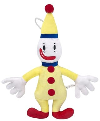 Super JAKES The Amazing Digital Circus Plush - Pomni und Jax, Weihnachts- oder Geburtstagsgeschenke für Jungen und Mädchen (Gelb)