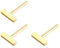 Yctze 3PCS T Soldering Iron Tips 30w 40w 60w with Hot Press Ideal for LCD Screen Flex Cable Repair Shaped Head Gun Tip