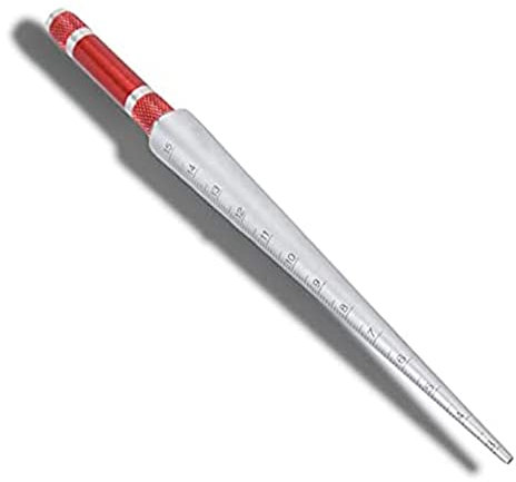 Hopbucan Calibro conico per saldatura, calibro conico per saldatura, conico, strumento di misurazione dei fori spaziali, 3-15 mm