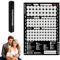 Hojalis 100 Dates Scratch Off Poster, Liebesspiel Scratch Off Poster, Romantische Paare Spiele, Date Night Spiele für Paare Jubiläum, Valentinstag und Paare Date Night Aktivitäten