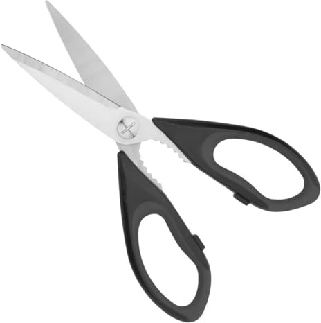 Vogue Heavy Duty Stainless Steel Professional Kitchen Scissors | Professional-grade catering shears built for high-volume commercial use, delivering precise cuts and reliable durability