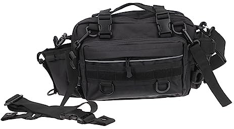 Parliky Outdoor-aufbewahrungstasche Für Angeln Große Tragbare Umhängetasche Angelgerätebehälter Mit Integrierten Taschen Wasserfeste Und Abriebfeste Einzel-shoulder-beutel Für Angeln