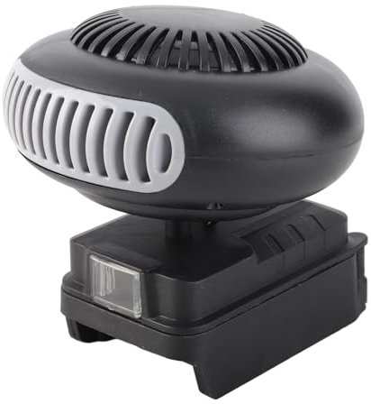 Riscaldatore di Auto Intelligente Portatile 170W 2 Livelli Regolabili per la Batteria Ionica di 5pin 18V WA3551 Adatto per i Dormitori di Ufficio