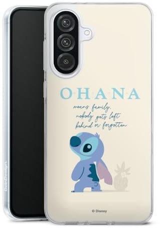 Silikon Hülle für Samsung Galaxy A56 5G Lilo & Stitch Disney Offizielles