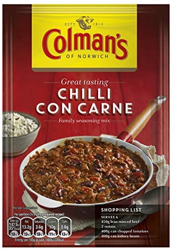 Colmans Chilli Con Carne Mix