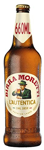 Birra Moretti Birra Bottiglia - Confezione da 15 x 660 ml