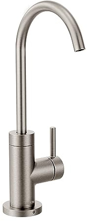 Moen Sip Modern Cold Water Kitchen Beverage Faucet, Spot Resistant Stainless Steel, S5530SRS