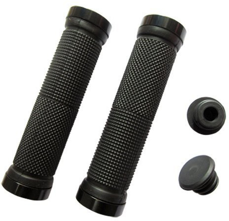Accessotech Double Lock On Locking Handlebar Grips Cycle Bicycle MTB Mountain Bike BMX Sport