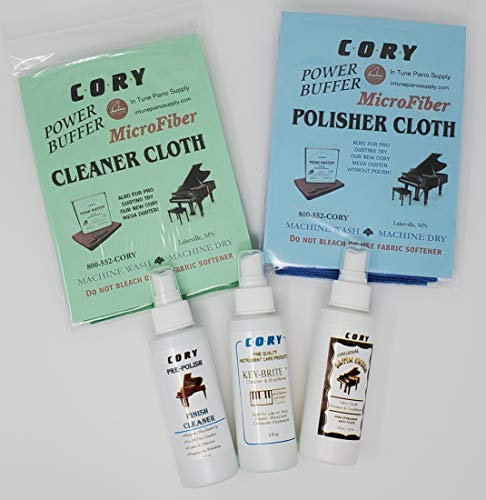 Complete Piano Finish Cleaning and Care Kit - For Satin Pianos by Cory/MPS
