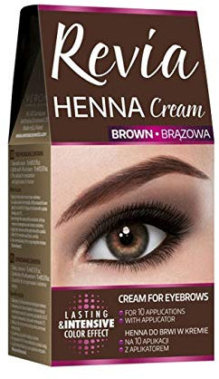 Revia Henna For Eyebrows Cream Brown