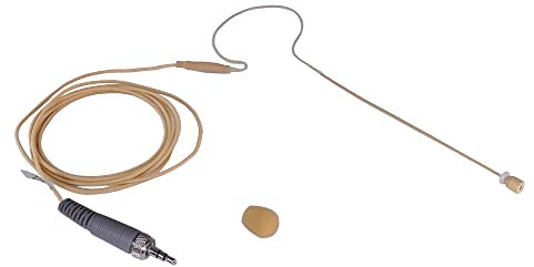 Av-jefes Avl63035 Professional Mini Headset Mic w/ 3.5mm Screw Lock for Sennheiser Wireless Microphone