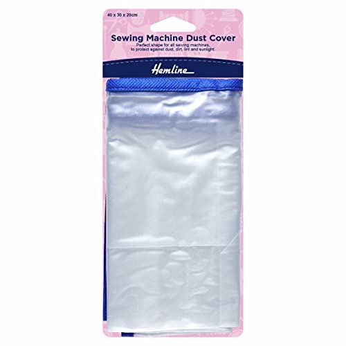 Hemline Transparente PVC Nähmaschinenabdeckung